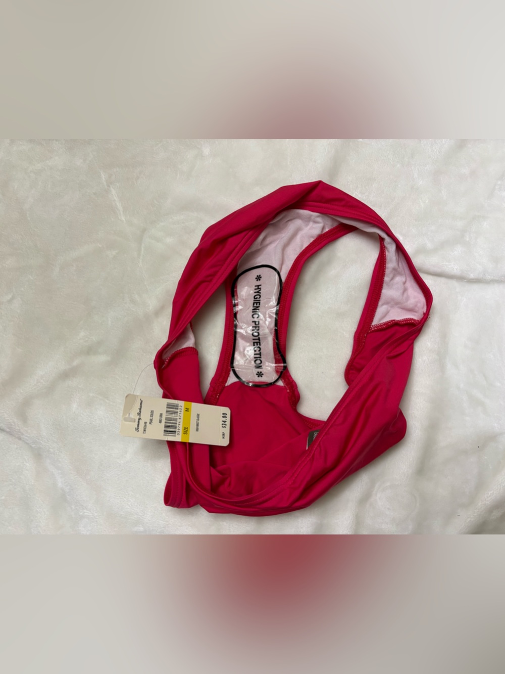 Tommy Bahama Fuchsia High-Waist Bikini Bottom - Picture 12 of 14